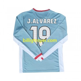 Billige Fotballdrakter Atlético Madrid Julian Alvarez 19 Bortedraktsett 2024/25 Langermet